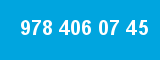 978 406 07 45